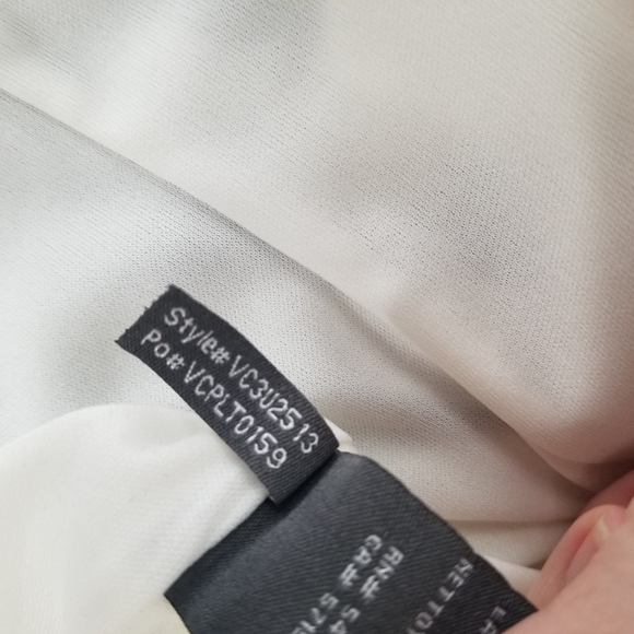 NWT Vince Camuto Black/White Stripe Shift Dress Size 10 Asymmetrical Sleeveless - Picture 9 of 15